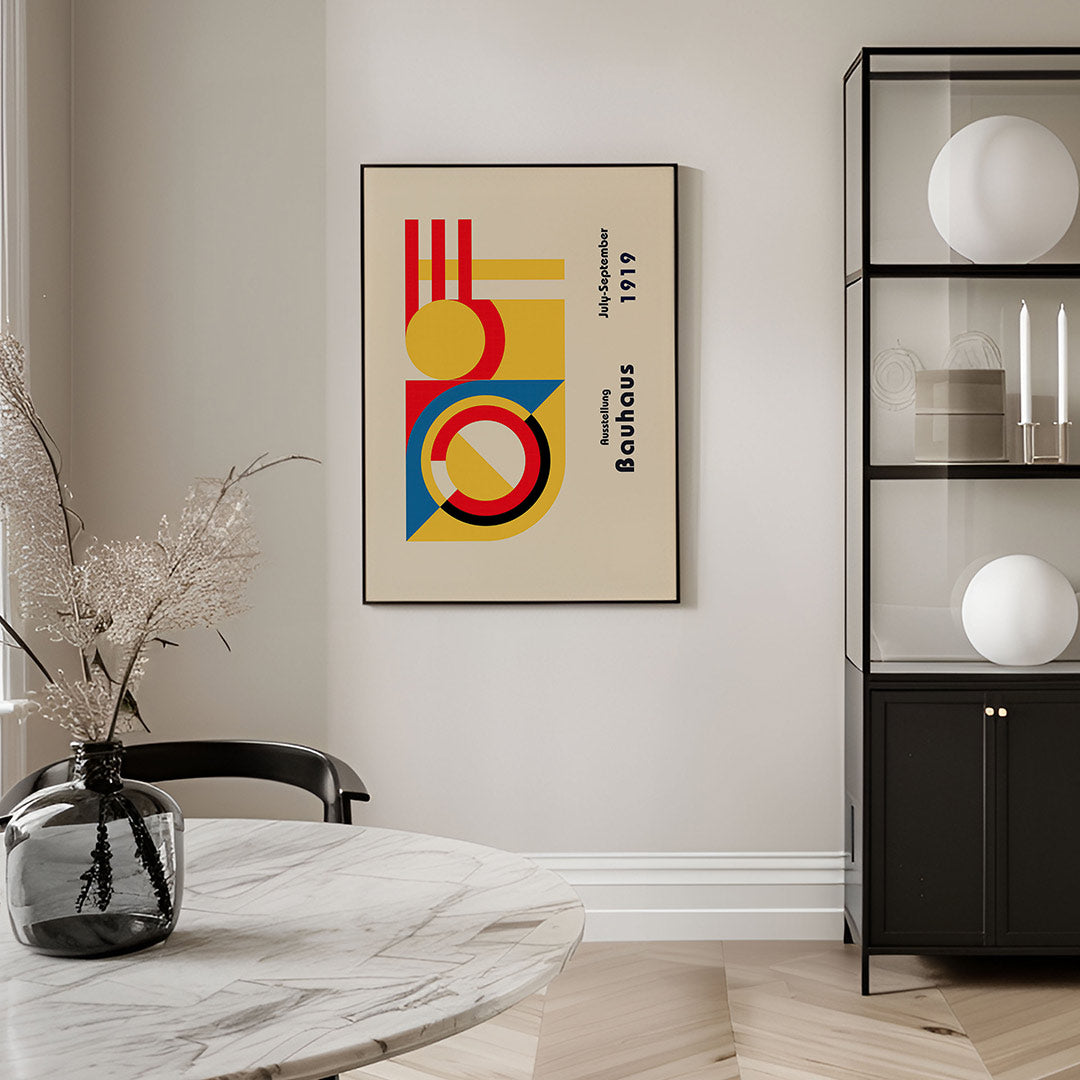Vorm en kleur Poster