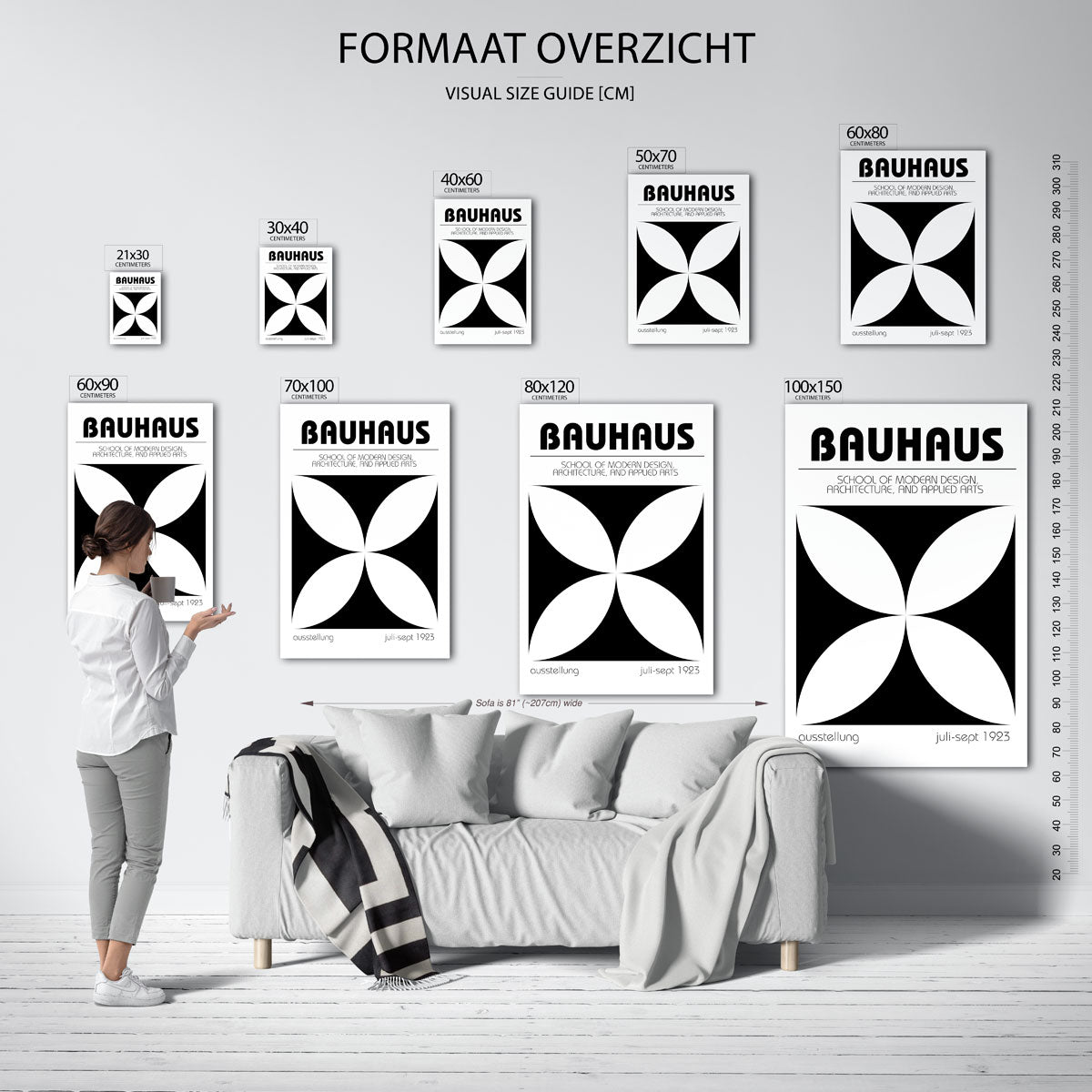 Vorm en balans Poster
