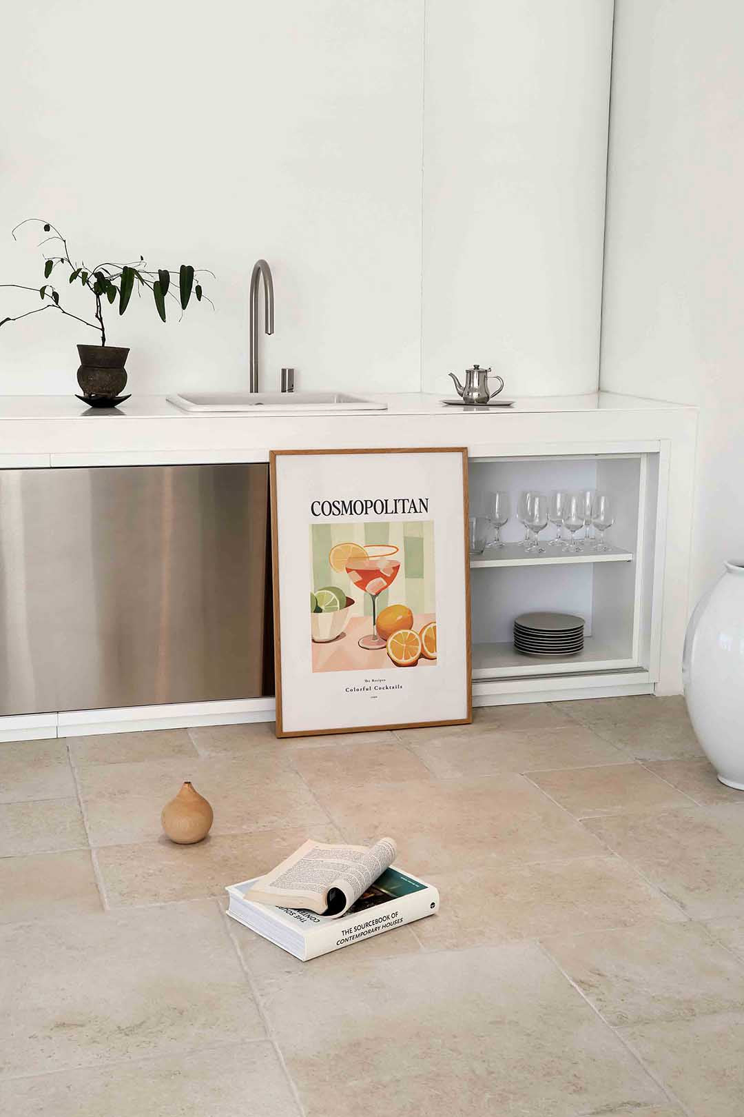 Cosmopolitan cocktail Poster