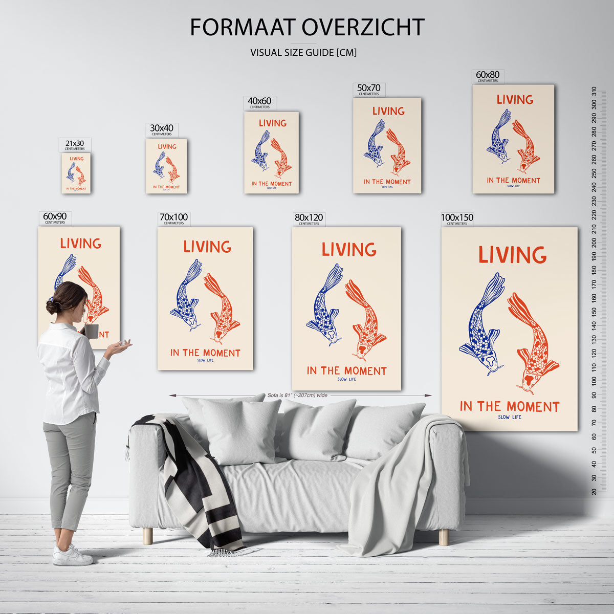 Koi vissen Poster