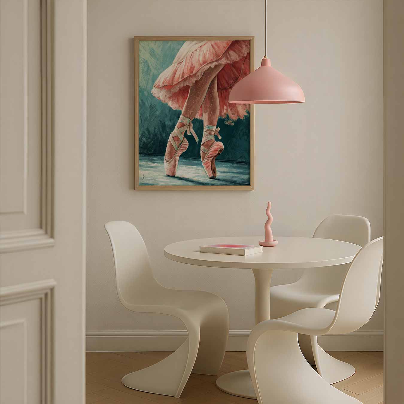 Elegante Balletschoenen Poster-WallArtistic