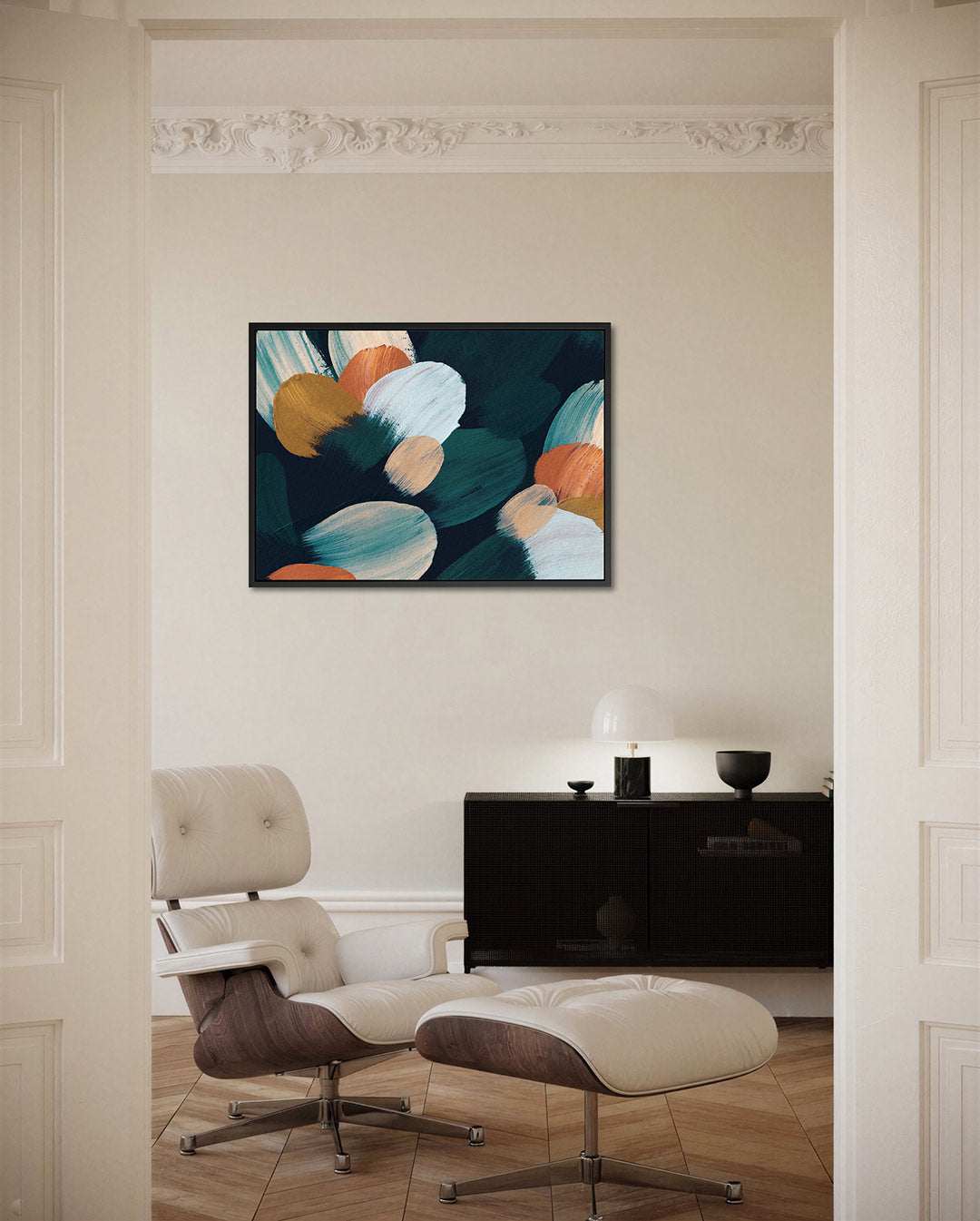 Kleurencompositie Kunstwerk