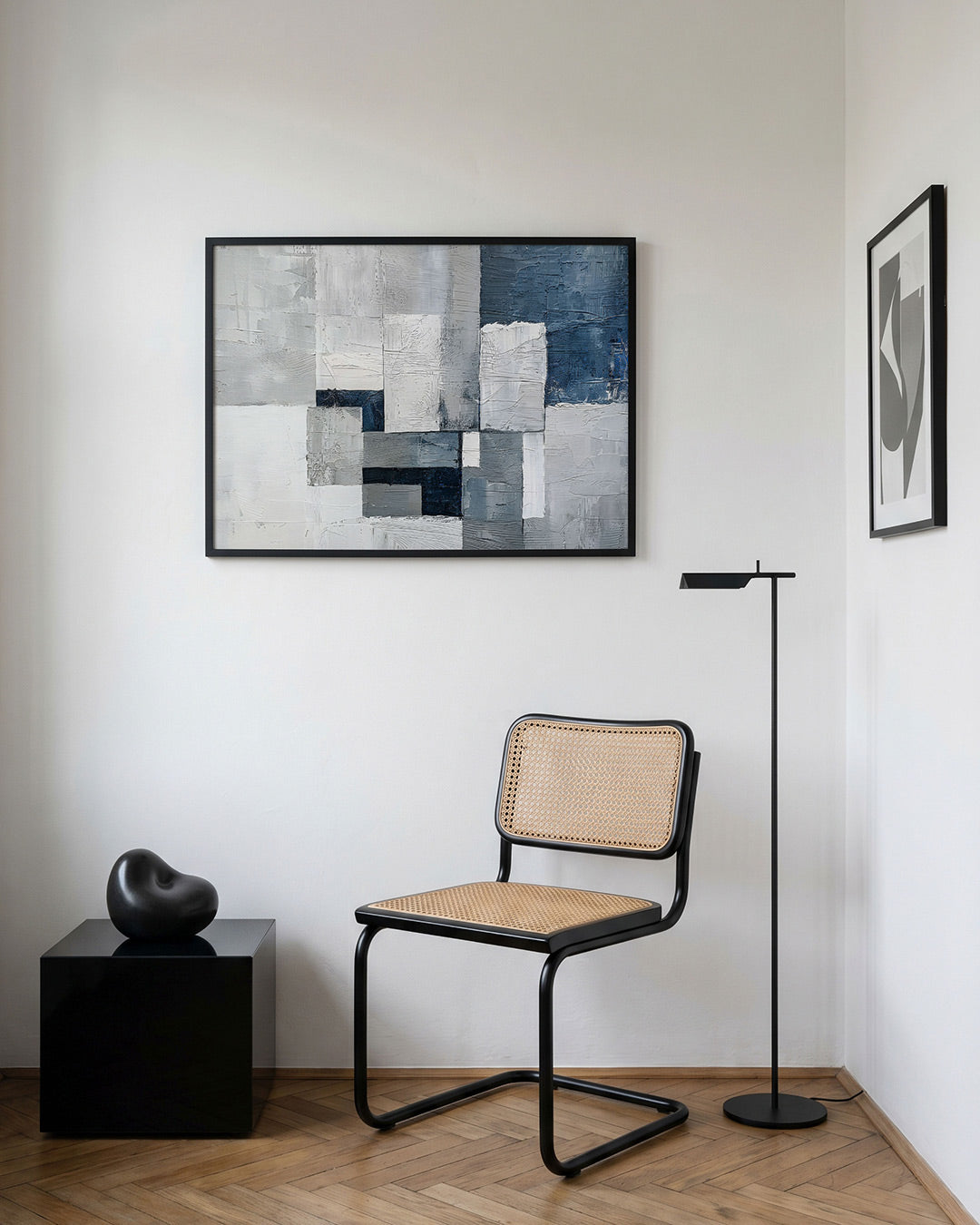 Abstracte rechthoeken Poster