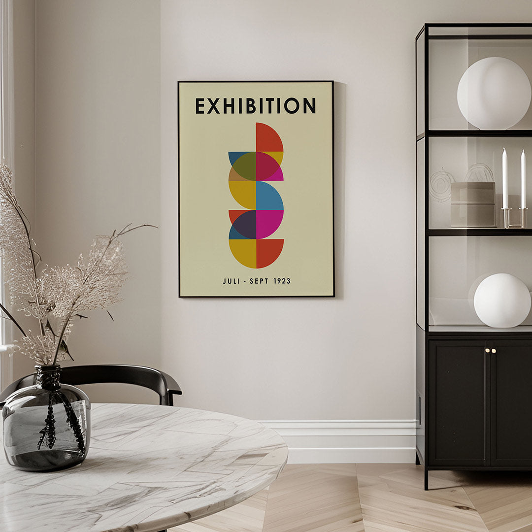 Vorm en kleur Poster