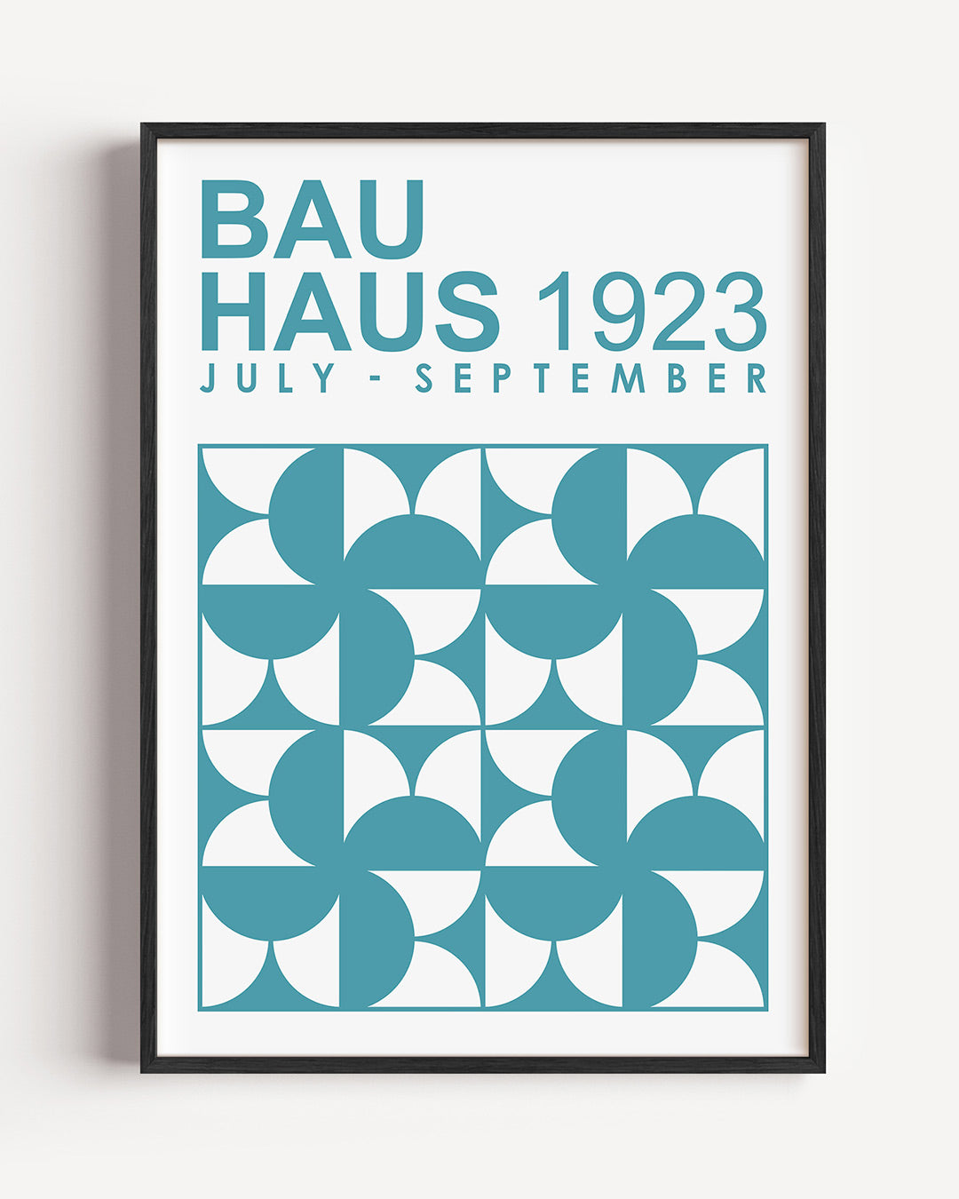 Vormritme en kleur Poster