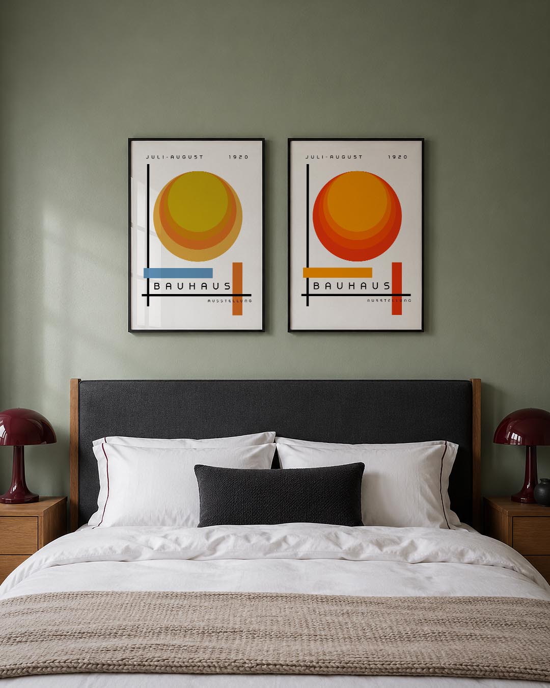 Cirkel en lijnen Posterset