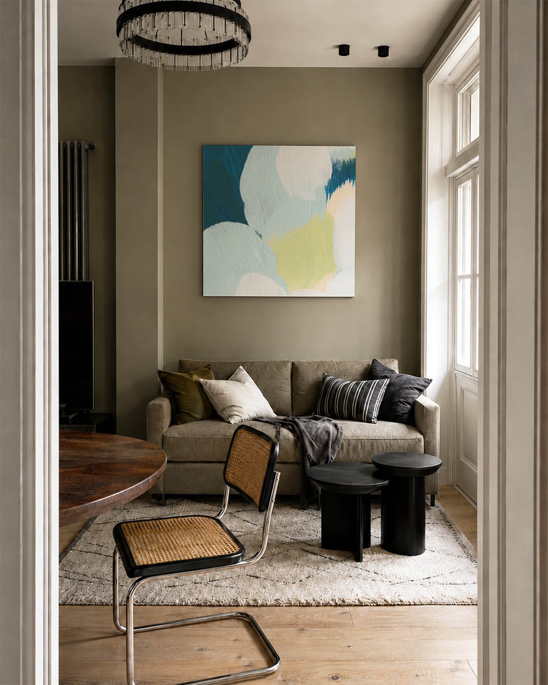 Kleurencompositie Kunstwerk