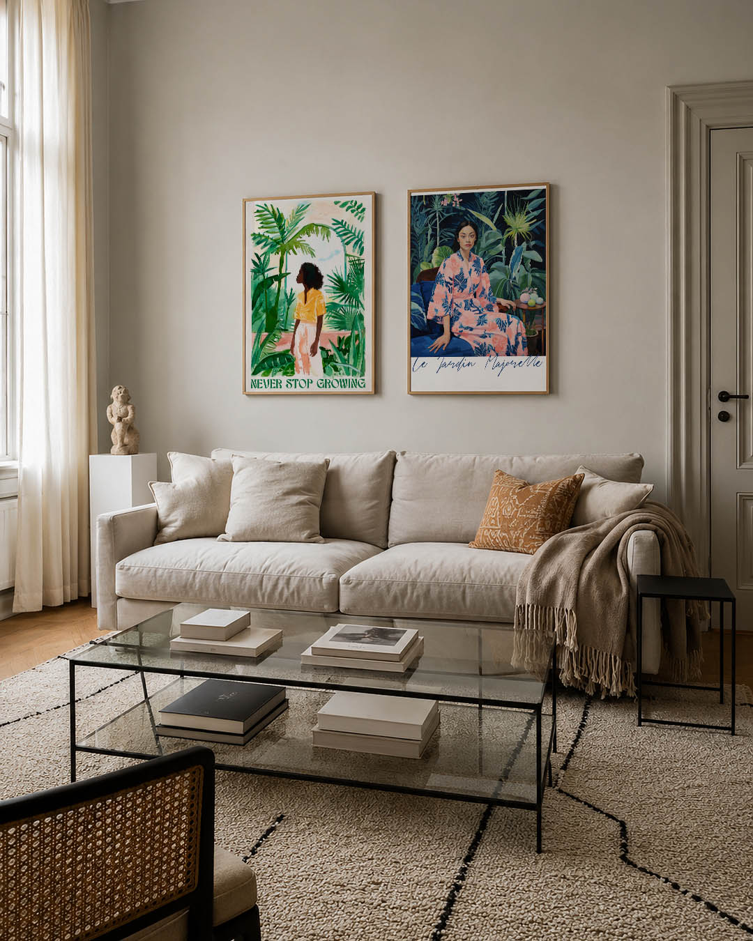 Groene groei inspiratie Posterset