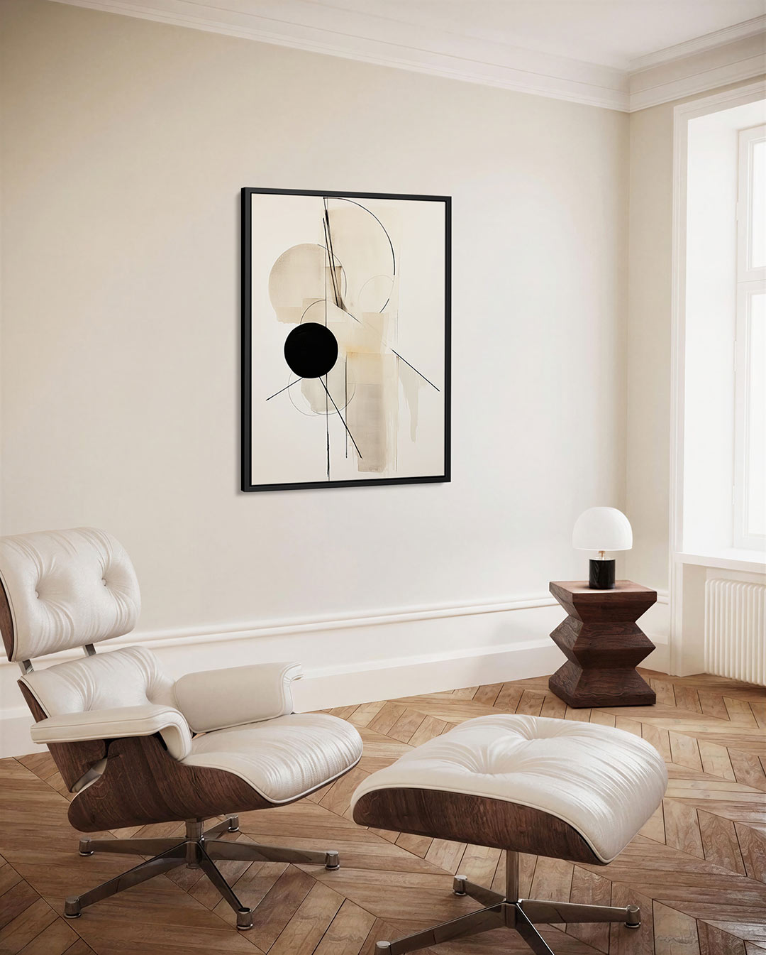 Geometrische vormen Kunstwerk