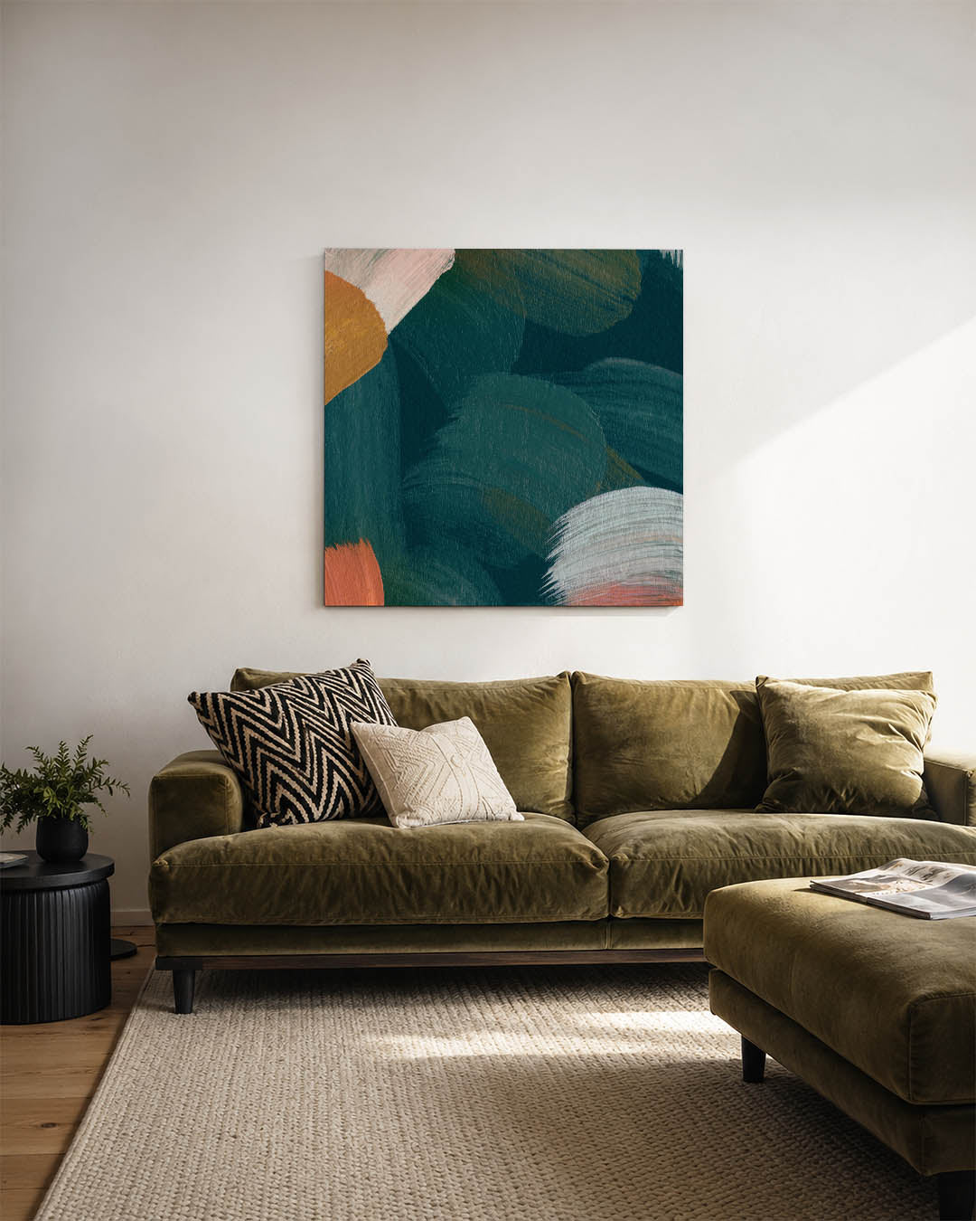 Kleurencompositie Kunstwerk