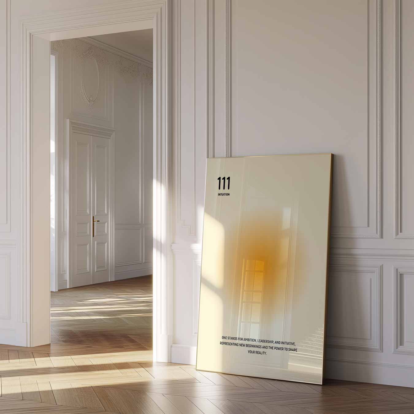 Intuïtieve 111 Poster-WallArtistic