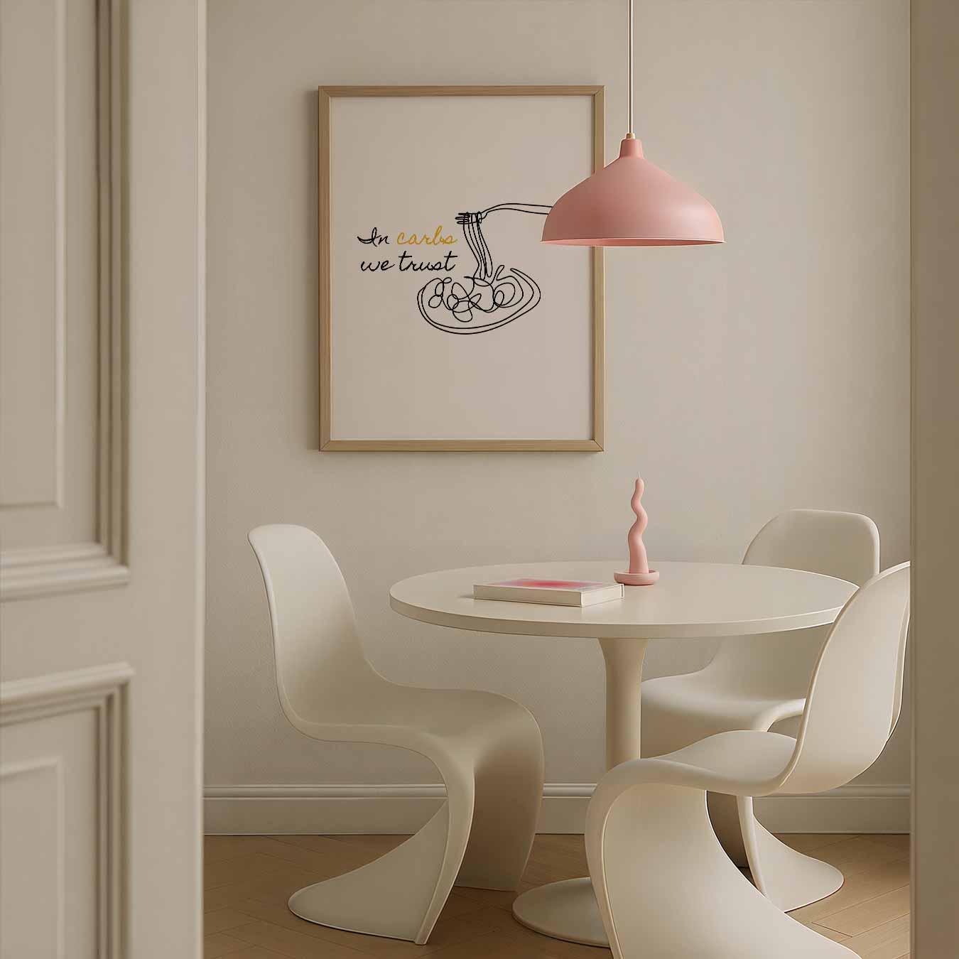 In Carbs We Trust Poster-WallArtistic