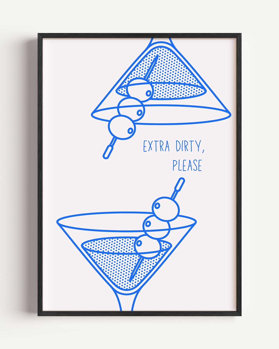 Stijlvolle Martini Poster voor de Cocktail Lover Poster-WallArtistic