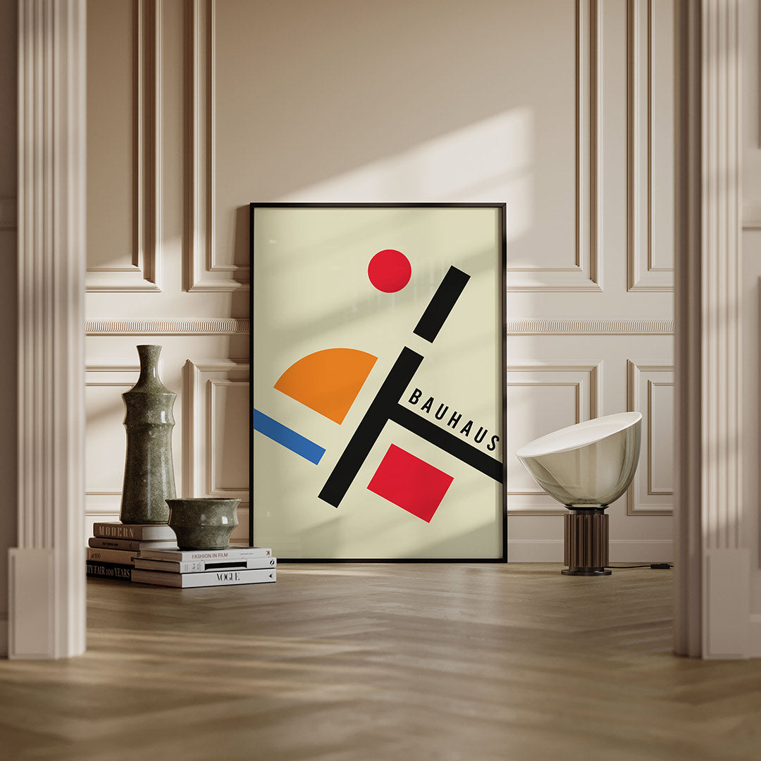 Vormen en vlakkenspel Poster