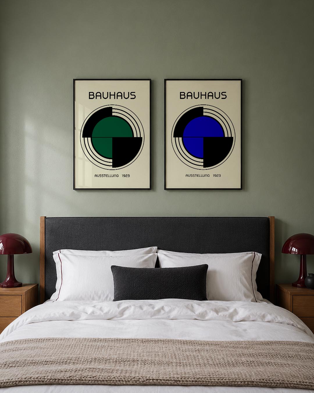 Cirkel en lijnen Posterset