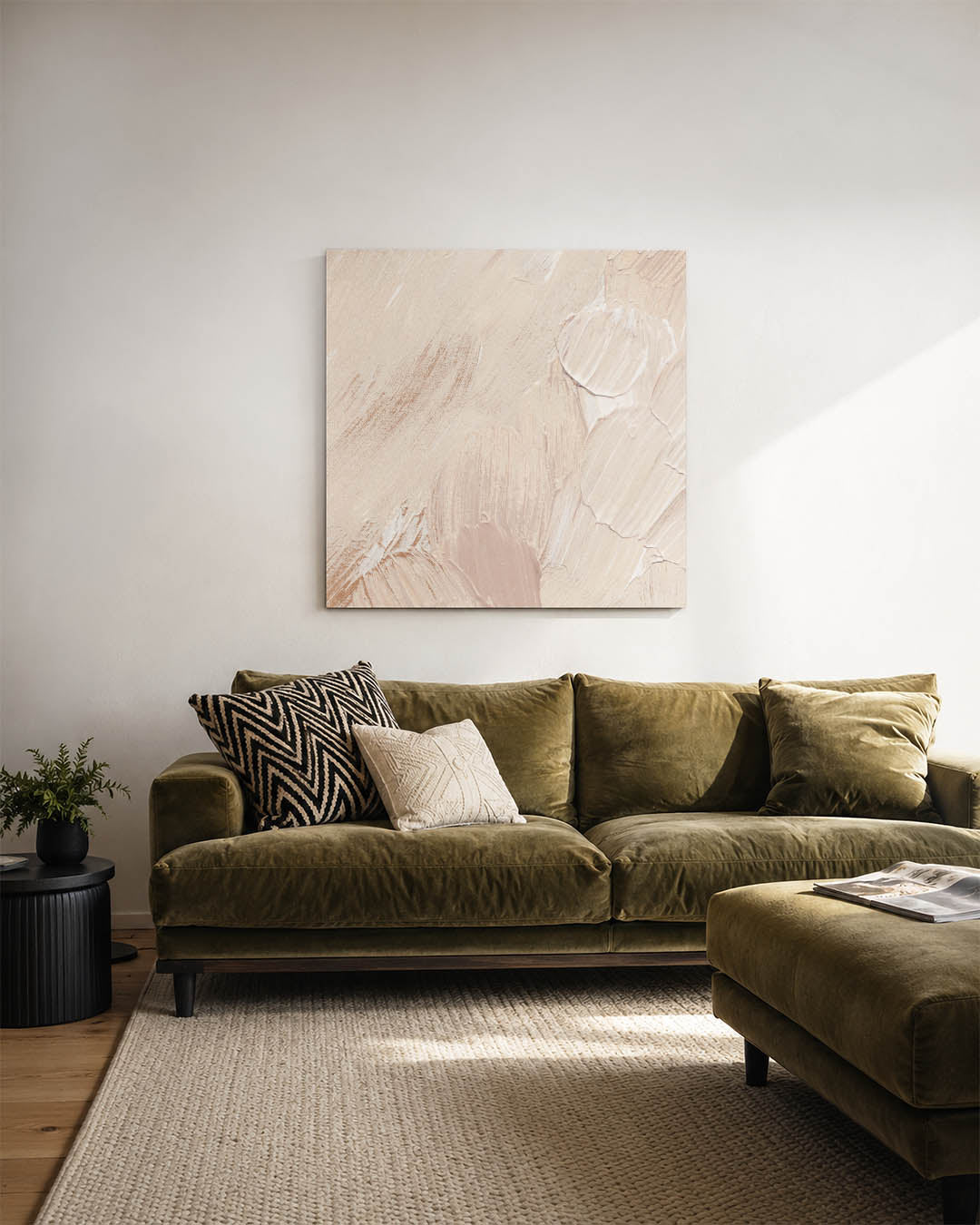 Zachte bewegingen Kunstwerk