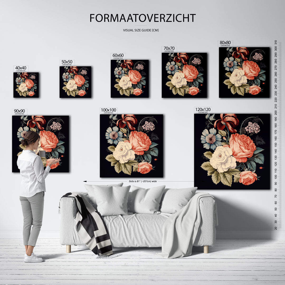 Bloemenpracht Poster