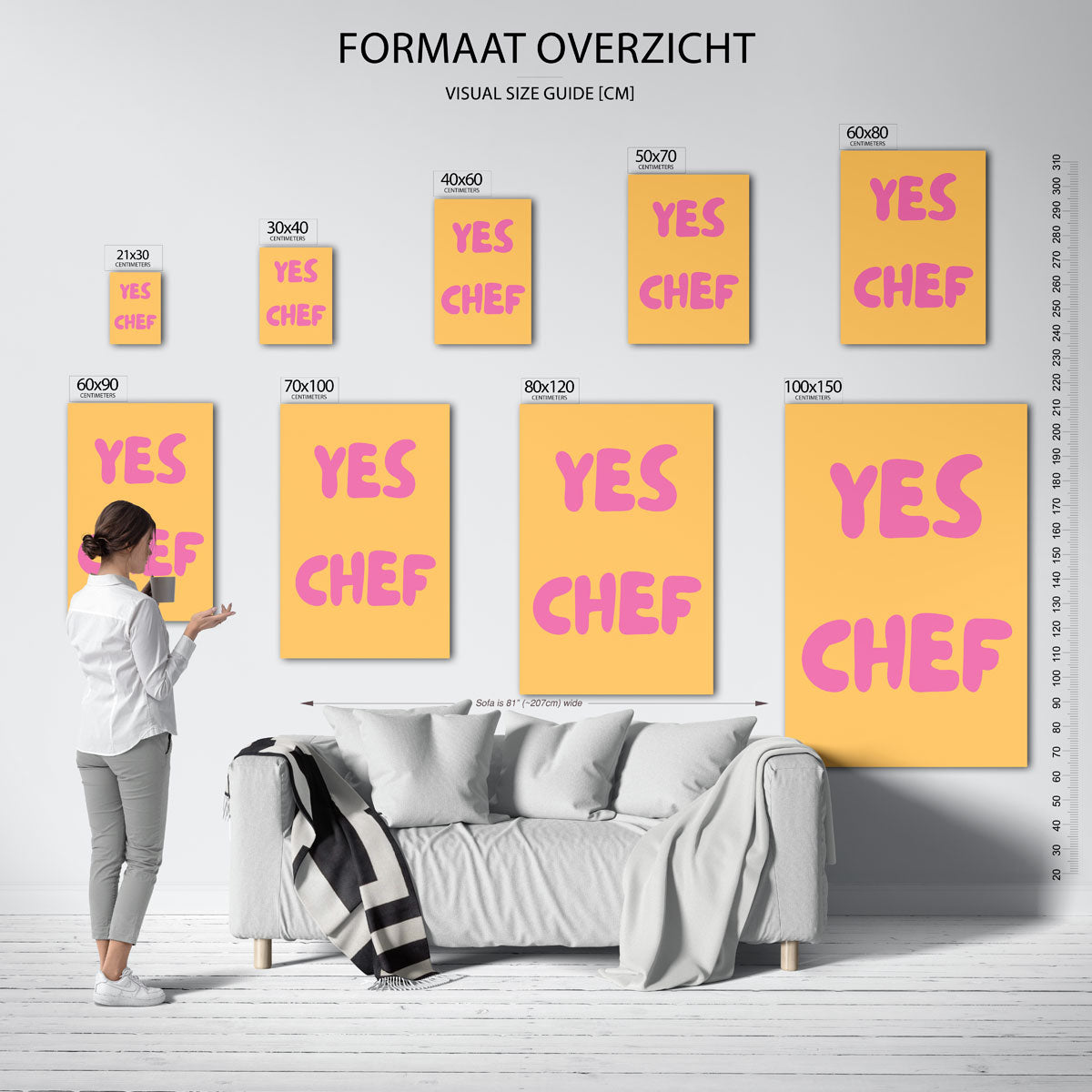 Yes chef Poster