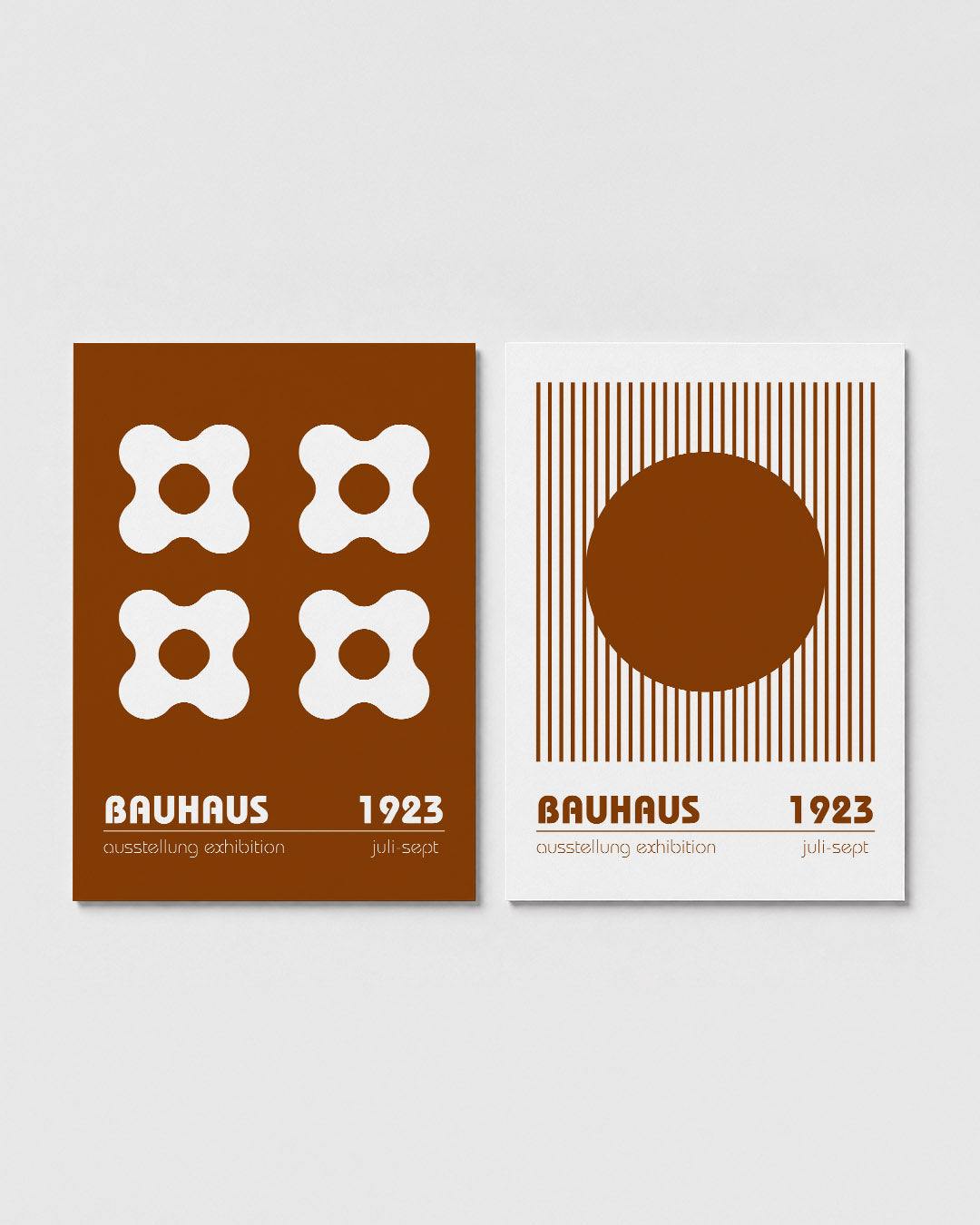 Vormen en vlakken Postersets