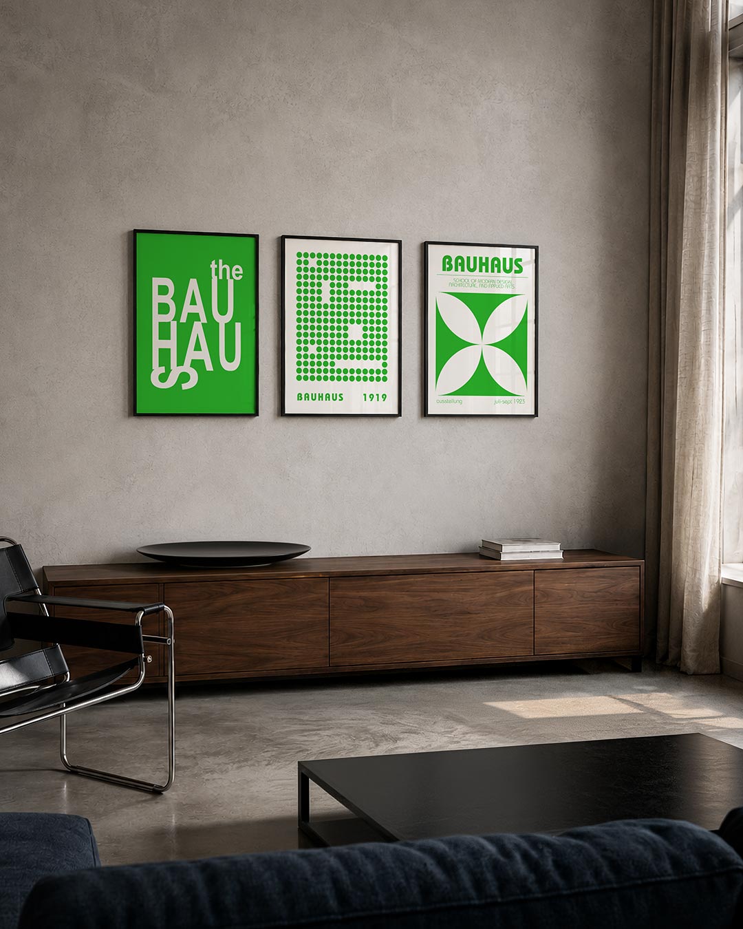 Typografisch spel Posterset
