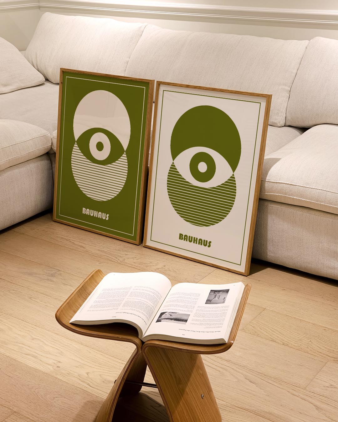 Cirkel en strepen Posterset