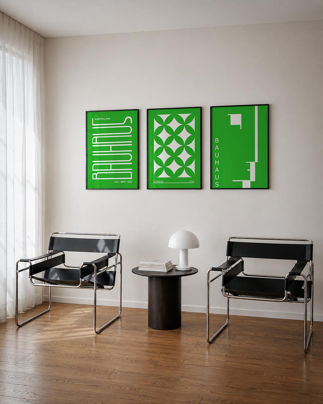 Lijnen en kleurvlakken Posterset