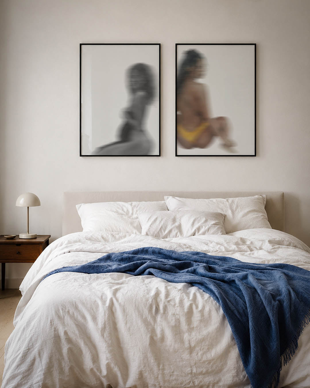 Vervagende silhouet Posterset
