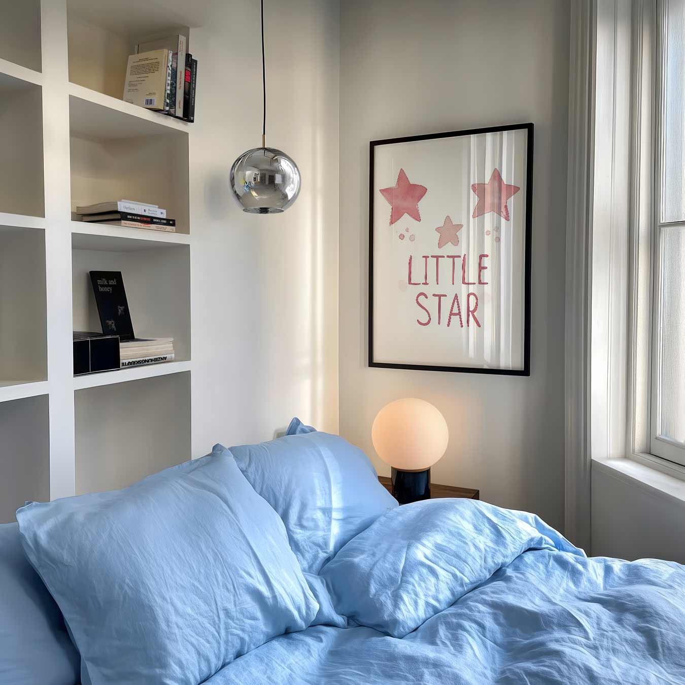 Little Star Dromerige Poster-WallArtistic