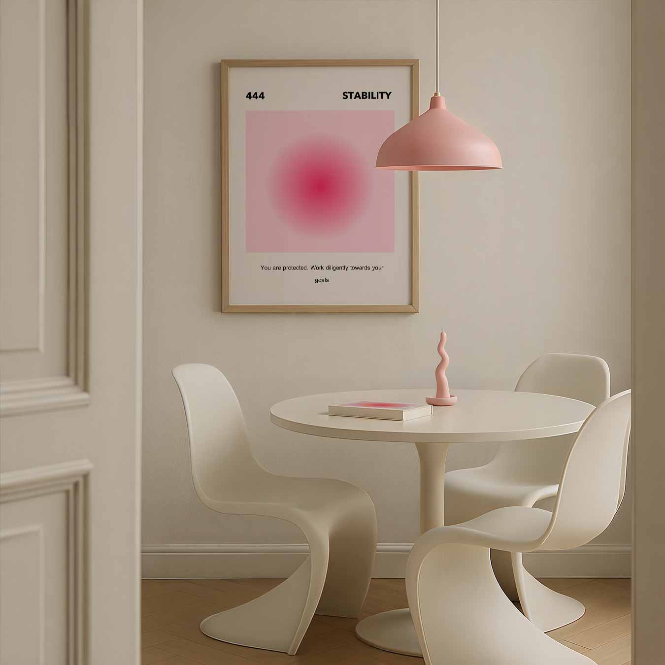 Inspirerende "Stability 444" Poster-WallArtistic